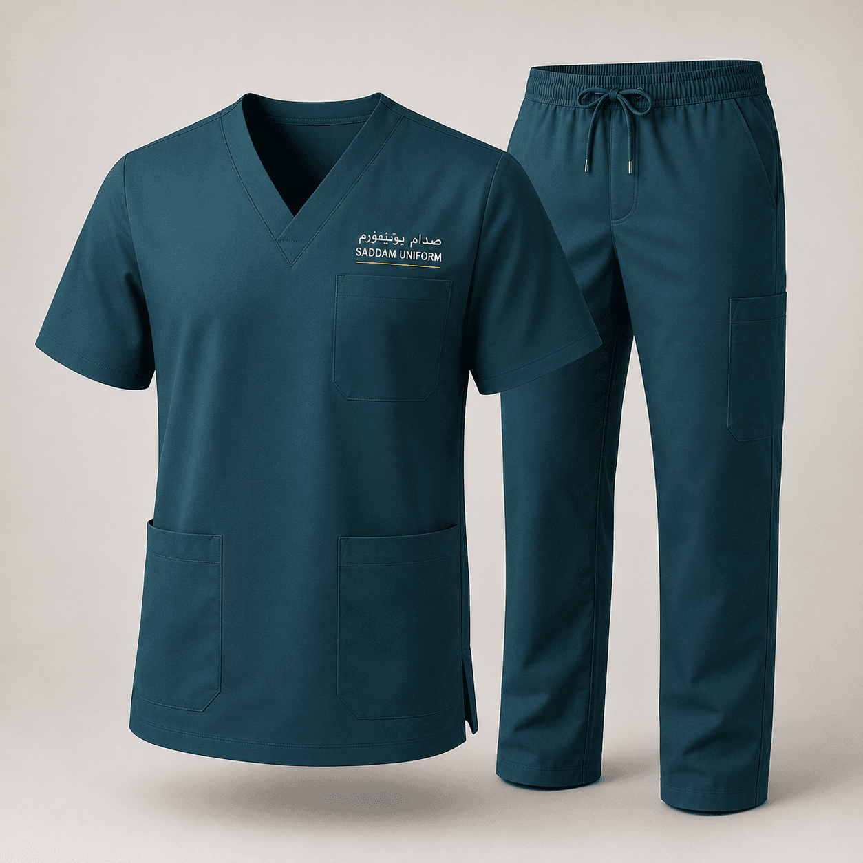 modern medical scrub men